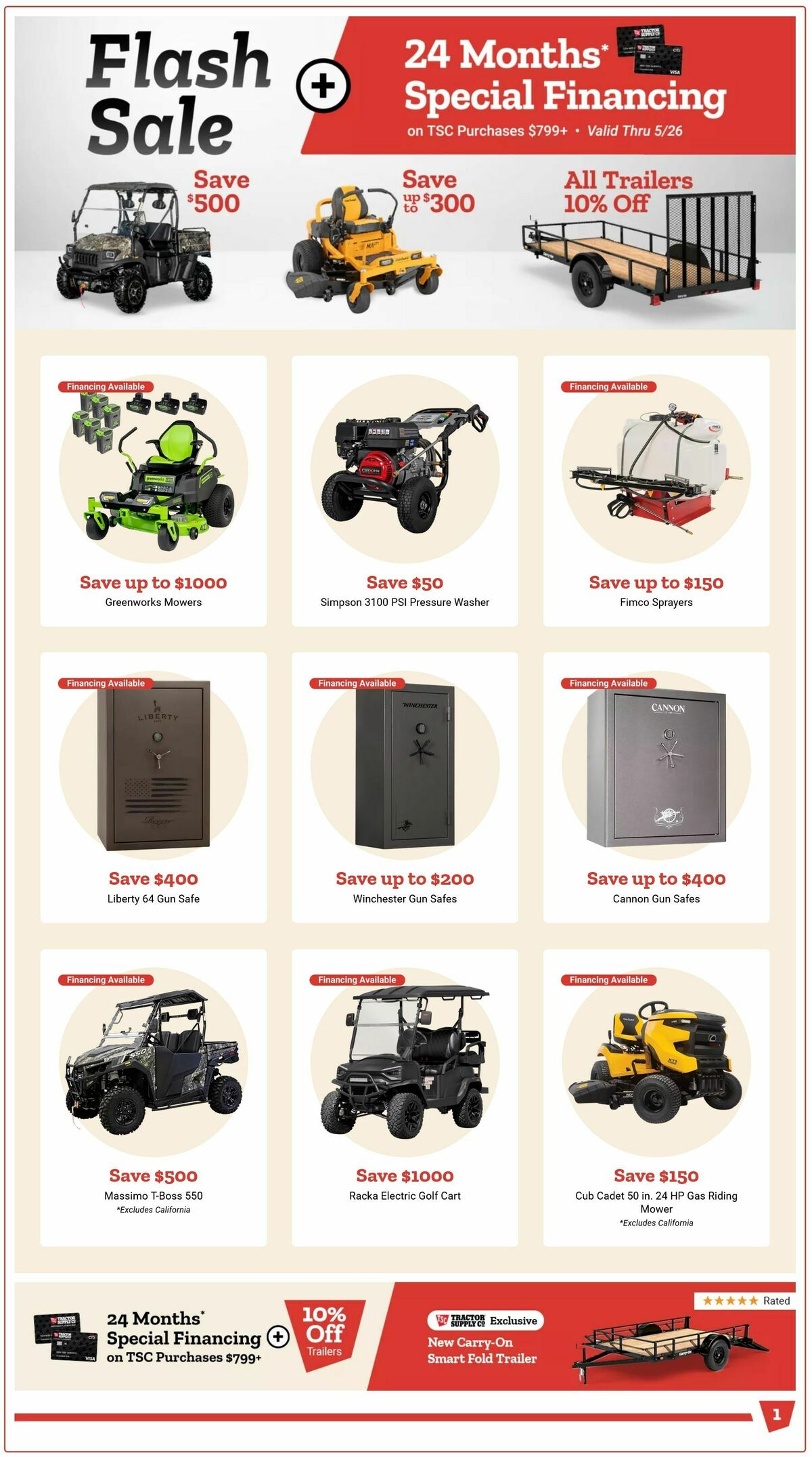 Tractor Supply Weekly Ad from April 28
