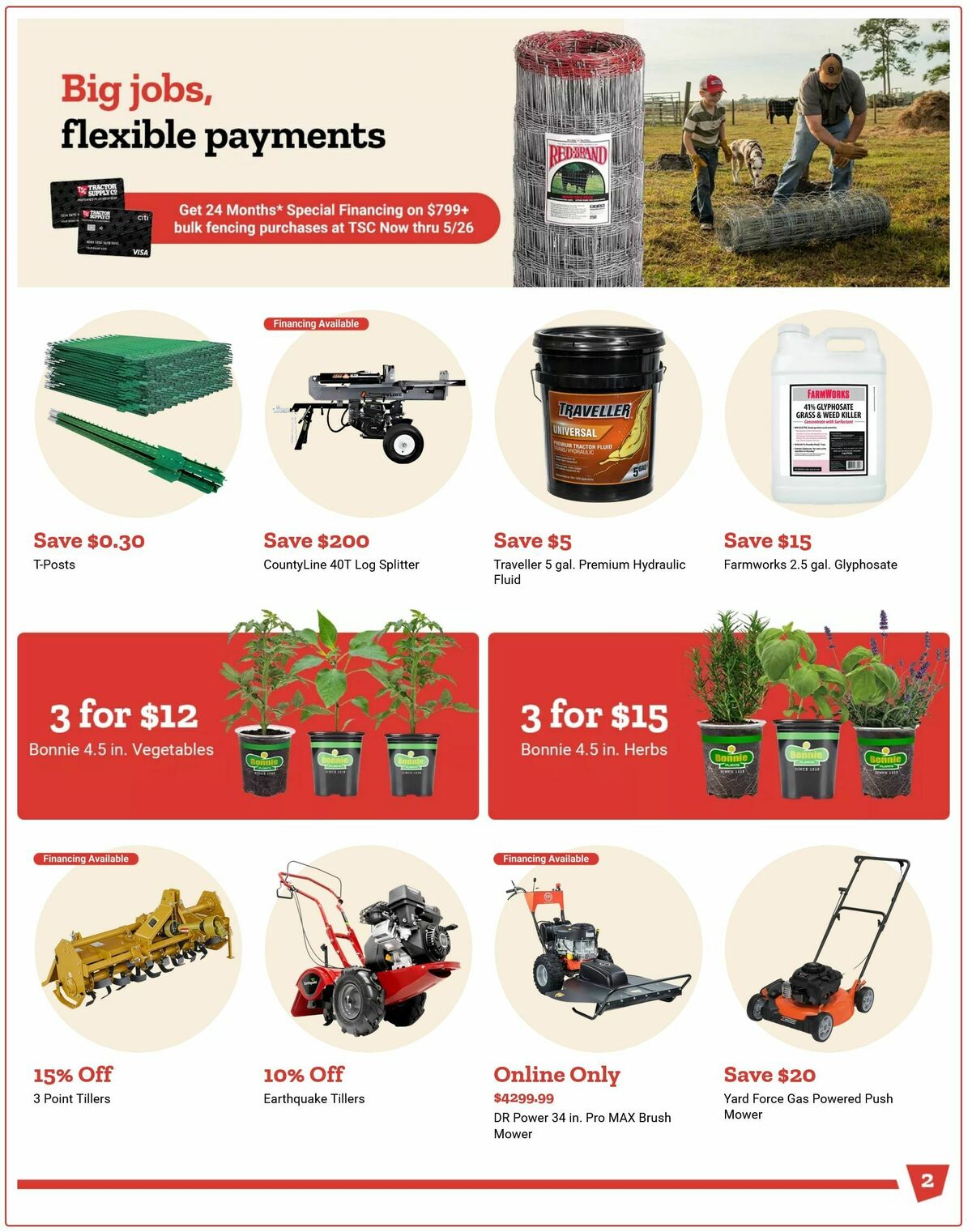 Tractor Supply Weekly Ad from April 28