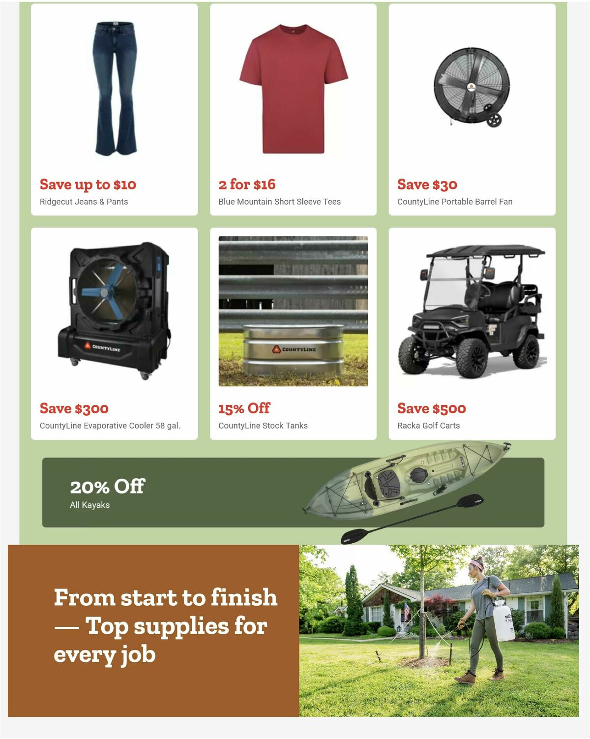 Tractor Supply Weekly Ad from June 23
