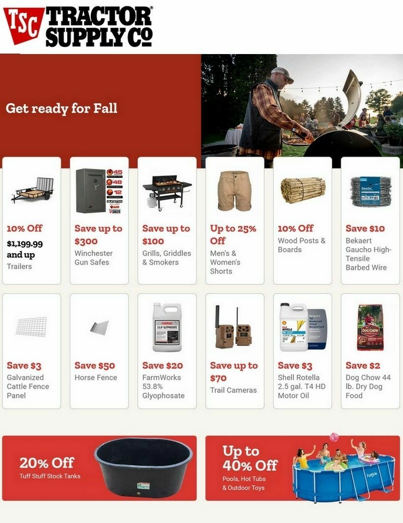 Tractor Supply Weekly Ad from August 12
