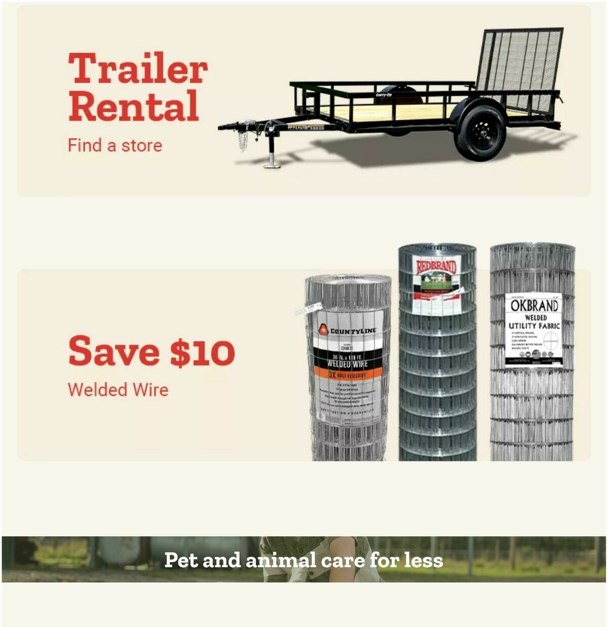 Tractor Supply Weekly Ad from August 12