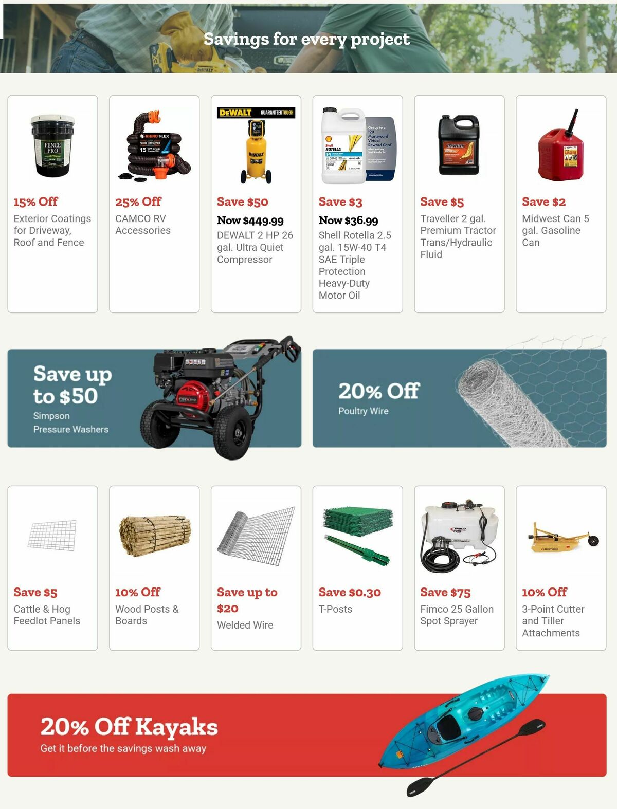 Tractor Supply Weekly Ad from August 19