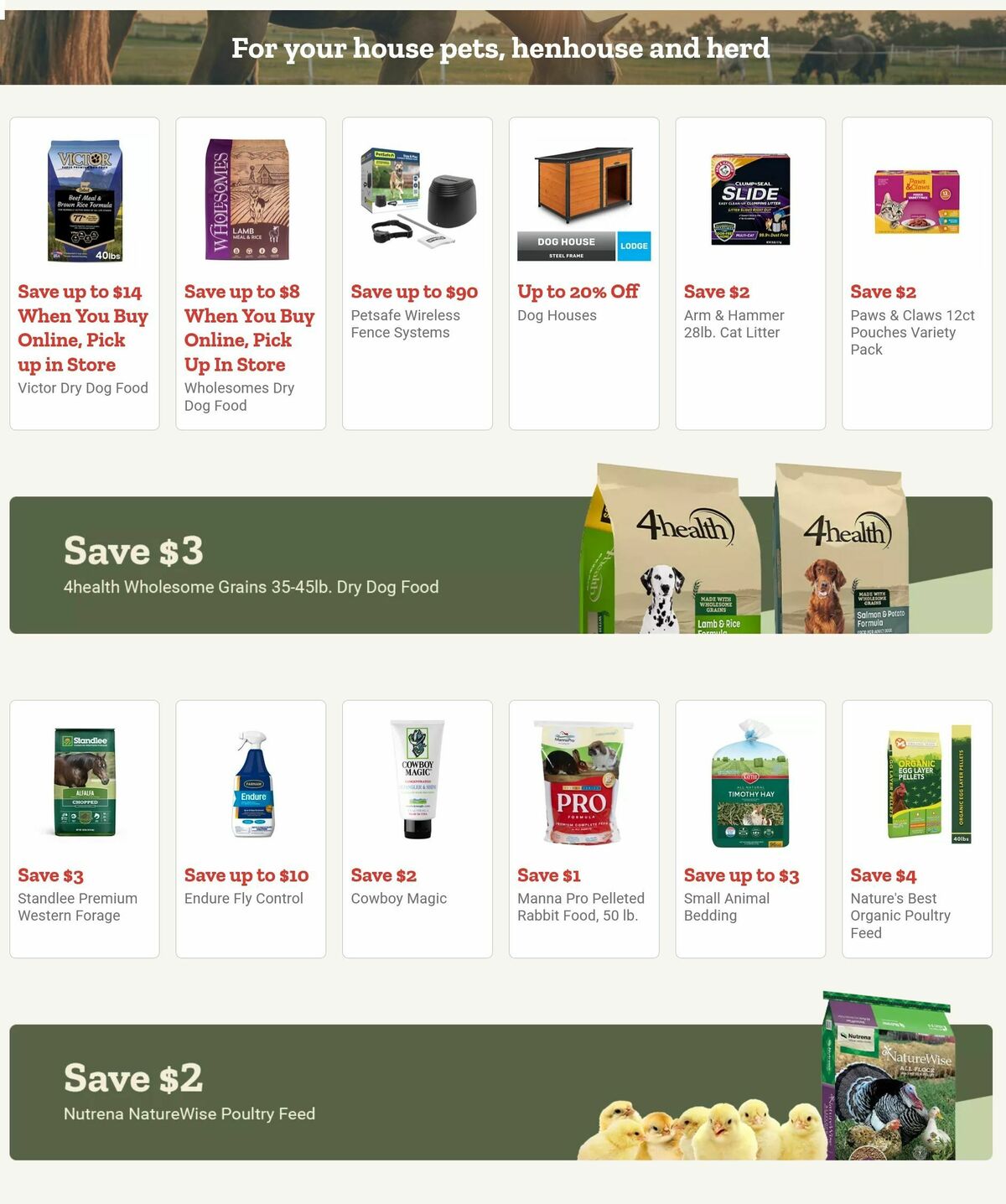 Tractor Supply Weekly Ad from September 2