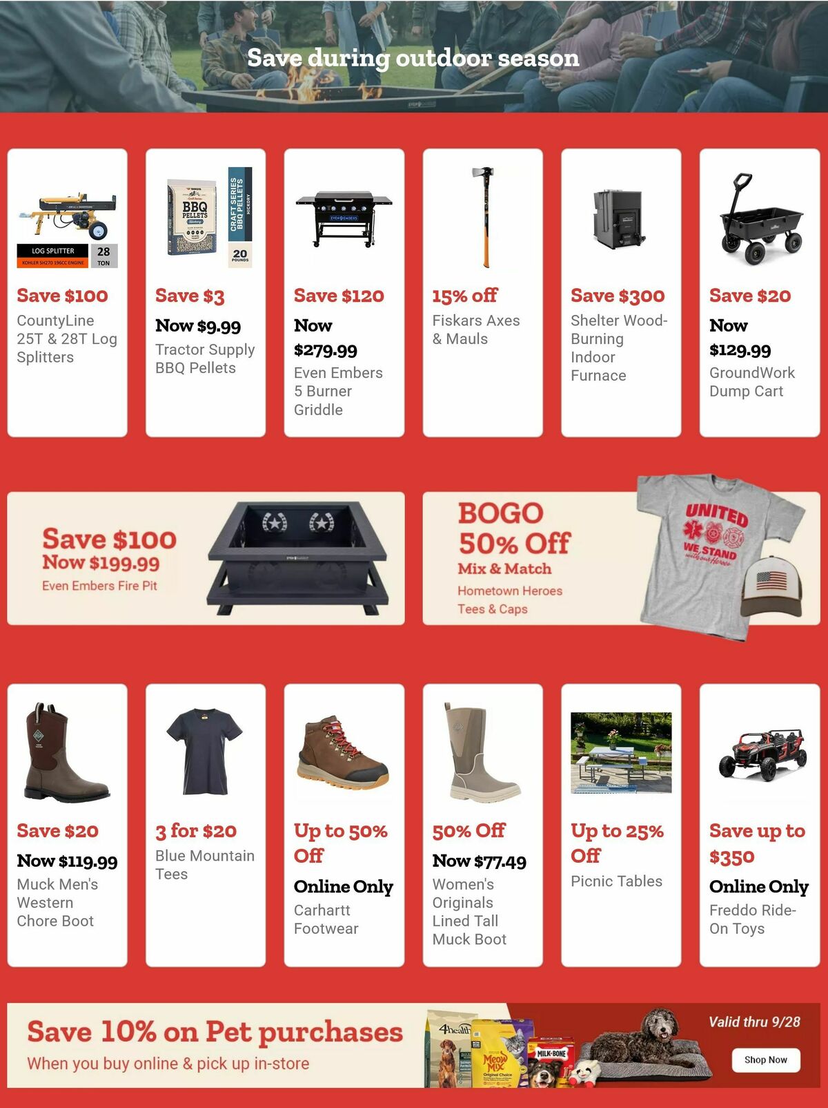 Tractor Supply Weekly Ad from September 22