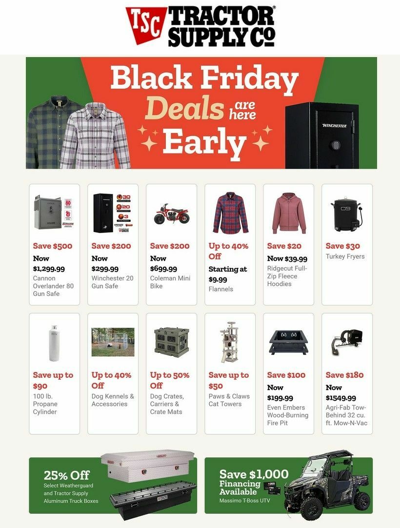 Tractor Supply Weekly Ad from October 28