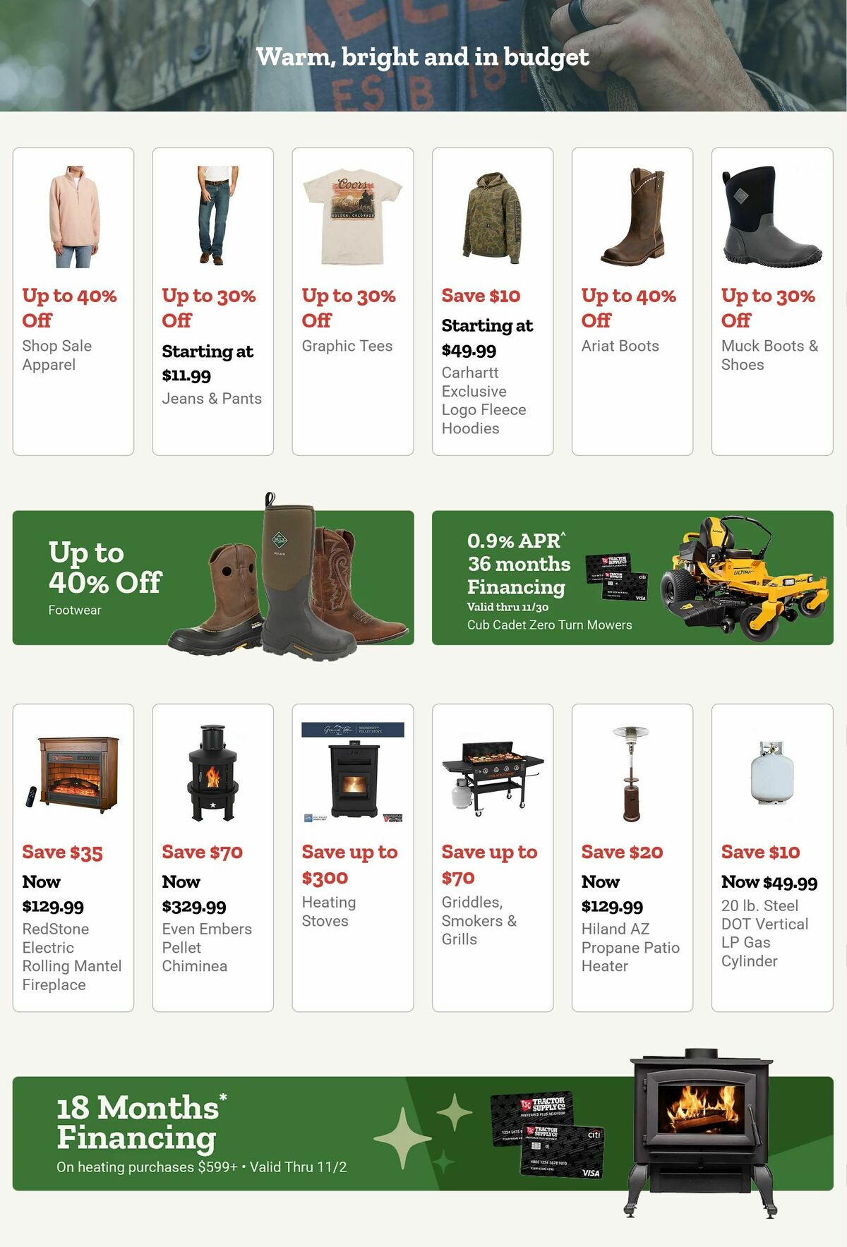 Tractor Supply Weekly Ad from October 28