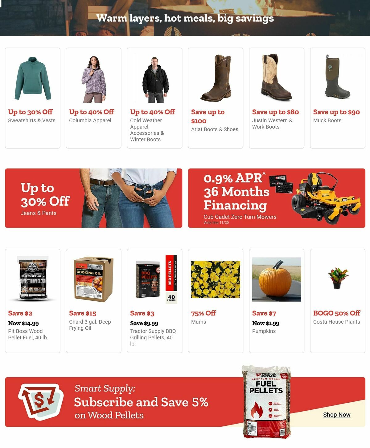 Tractor Supply Weekly Ad from November 12