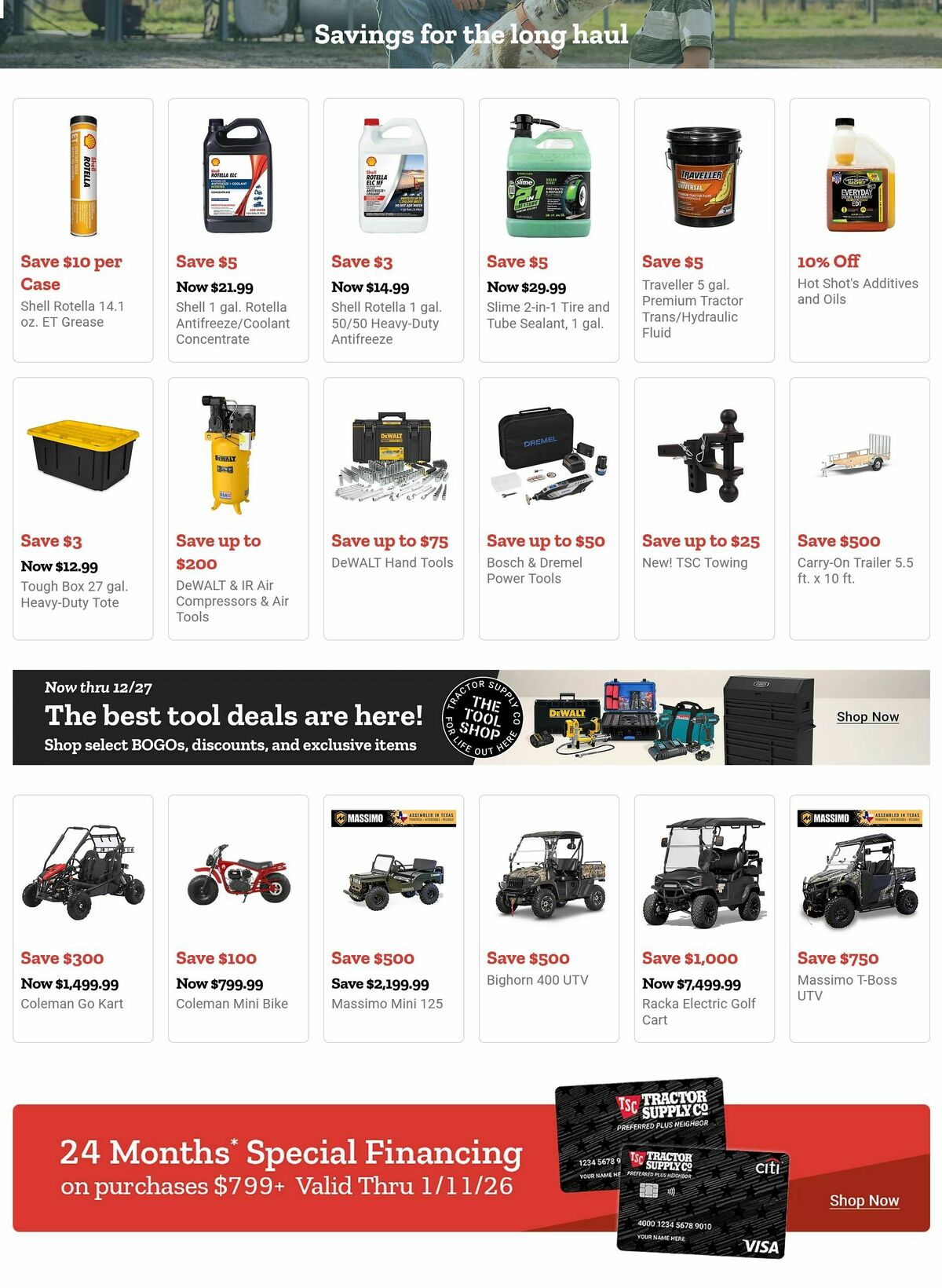Tractor Supply Weekly Ad from November 12