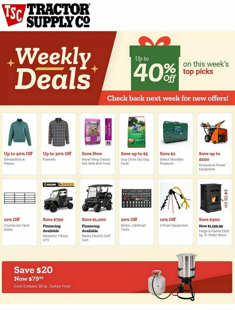 Tractor Supply Weekly Ad from November 19