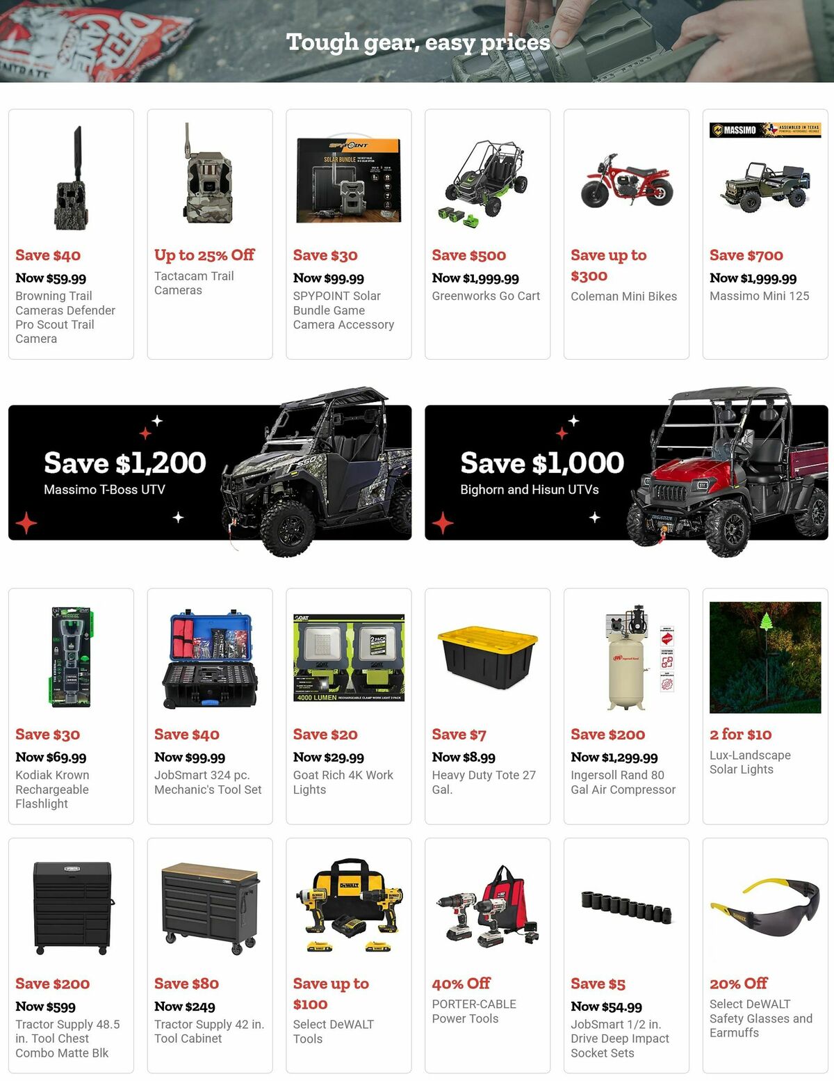 Tractor Supply Weekly Ad from December 1