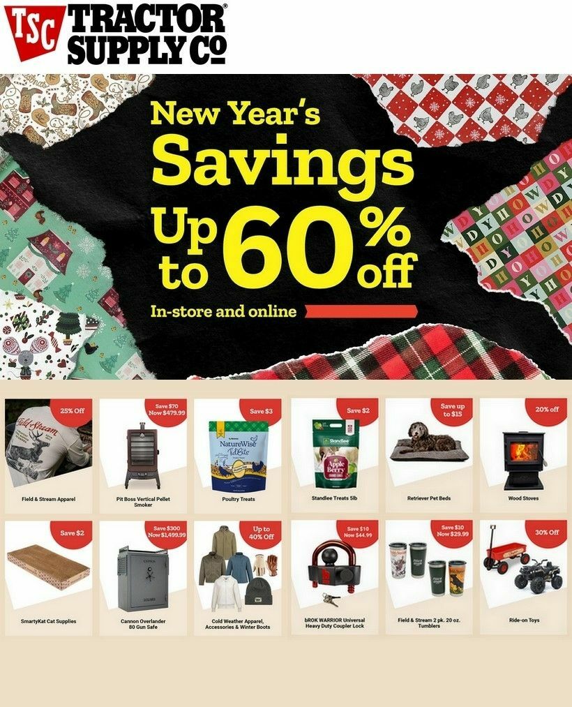 Tractor Supply Weekly Ad from January 11