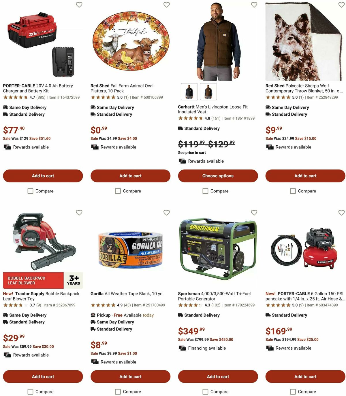 Tractor Supply Weekly Ad from January 11