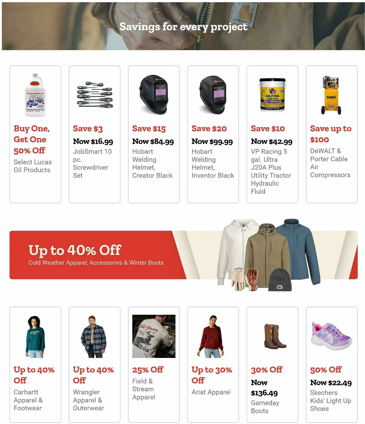 Tractor Supply Weekly Ad from January 12