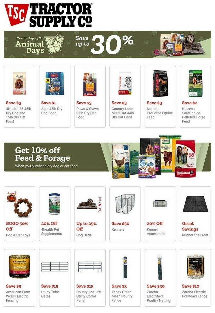 Tractor Supply Weekly Ad from February 23