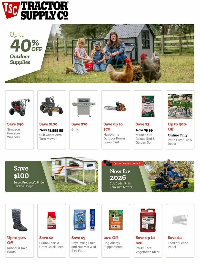 Tractor Supply Weekly Ad from March 12