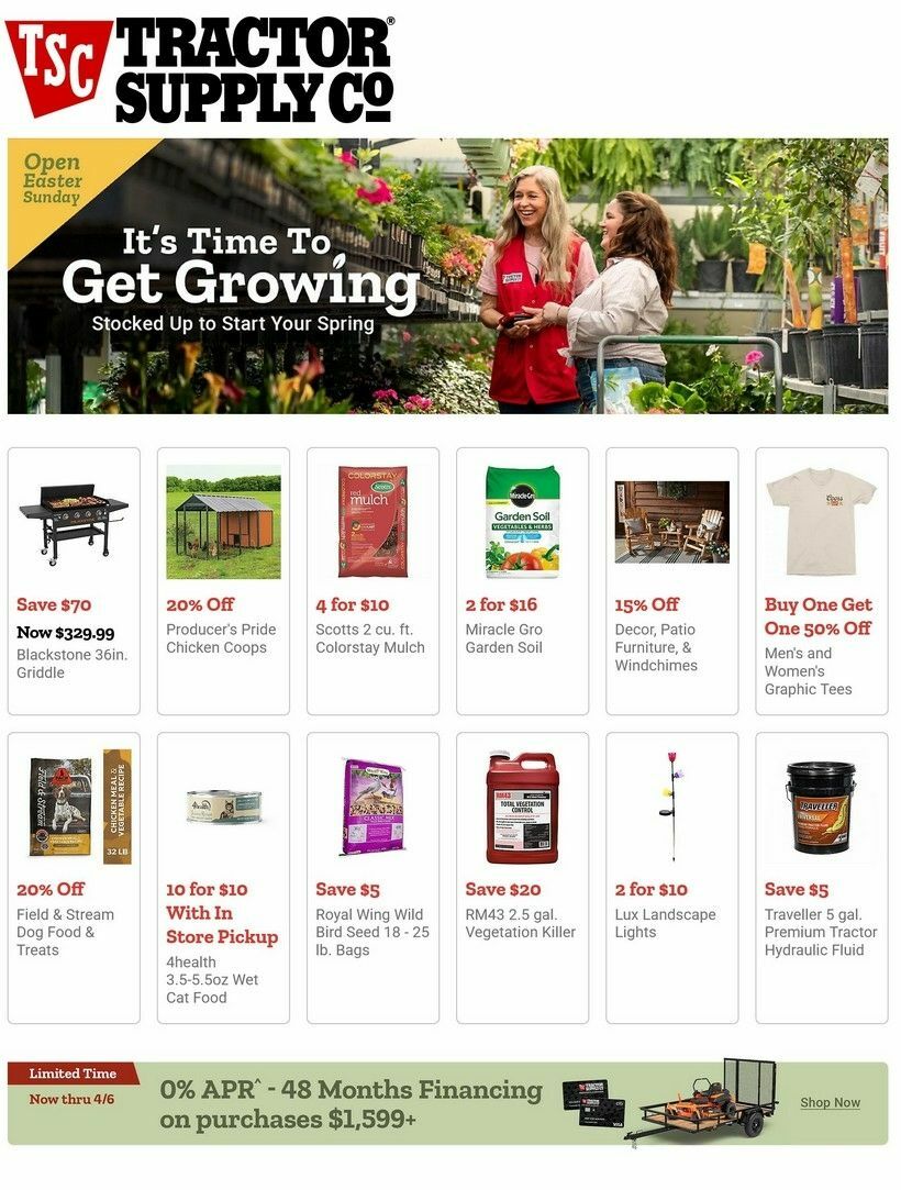 Tractor Supply Weekly Ad from March 30