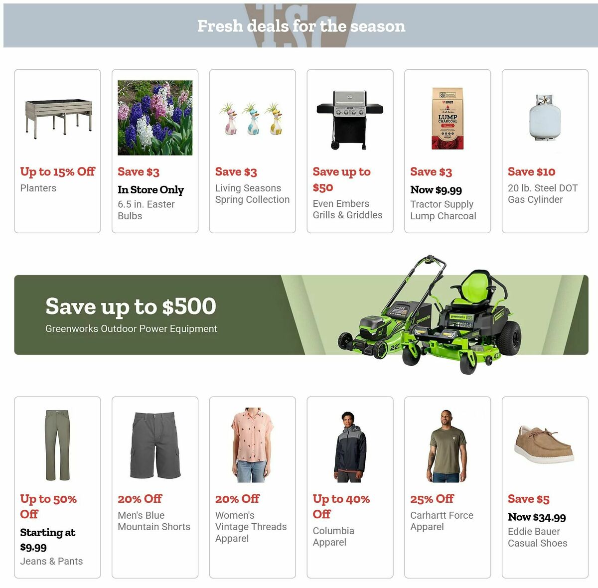 Tractor Supply Weekly Ad from March 30