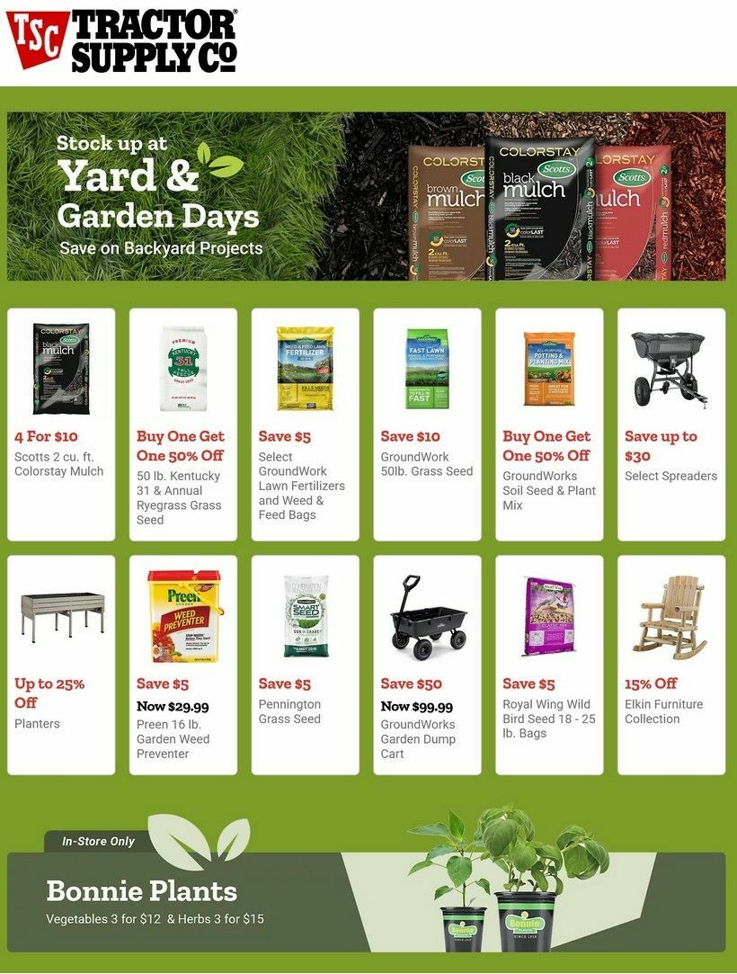 Tractor Supply Weekly Ad from April 6