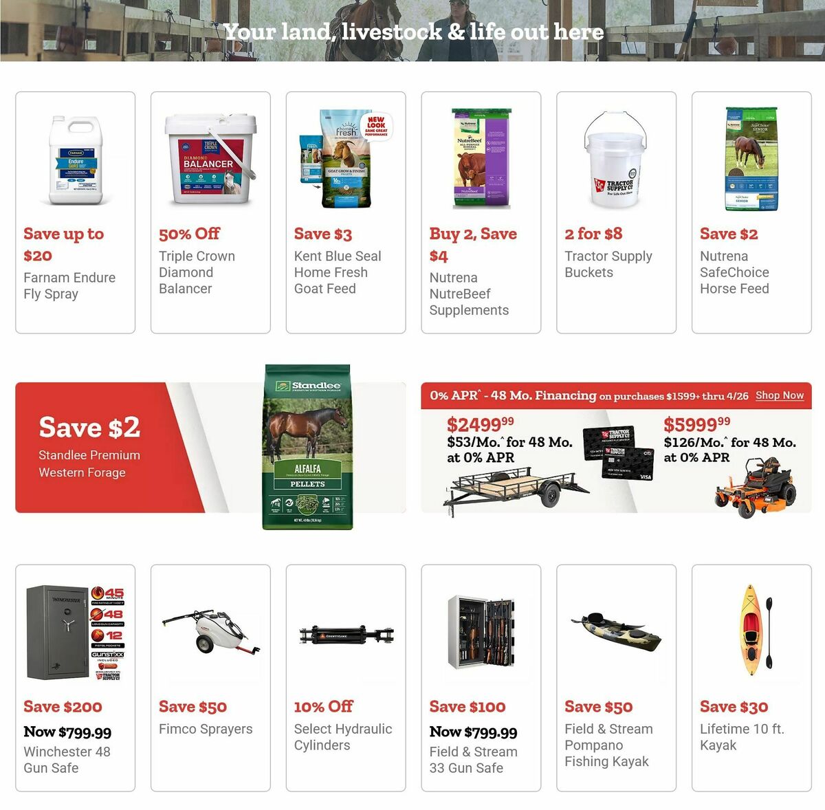 Tractor Supply Weekly Ad from April 20