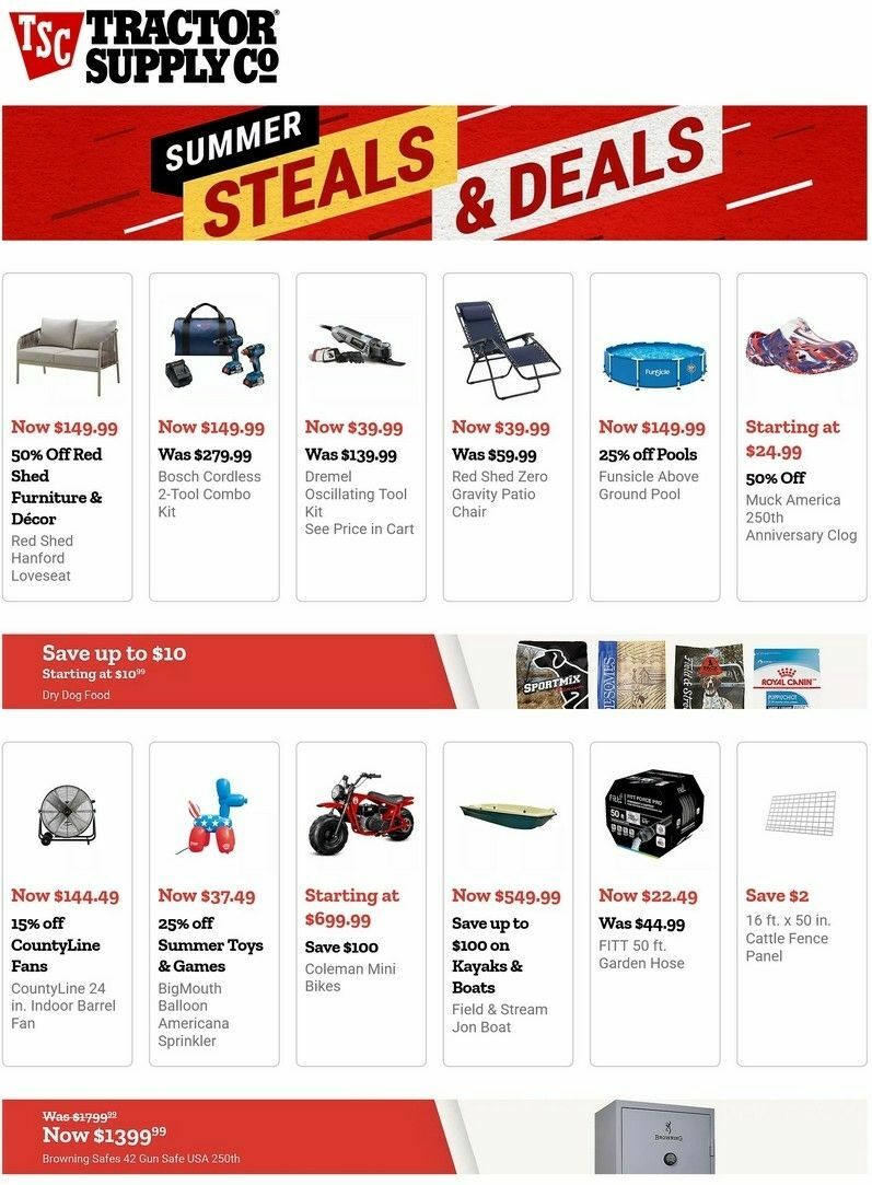 Tractor Supply Weekly Ad from July 20