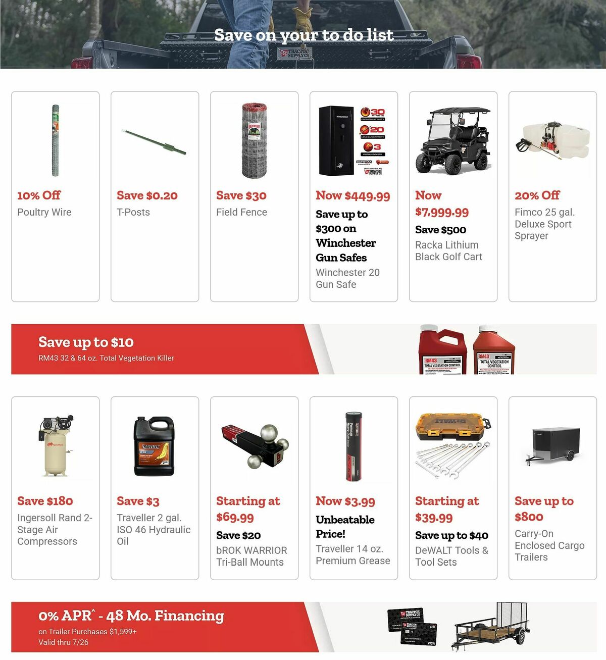 Tractor Supply Weekly Ad from July 20