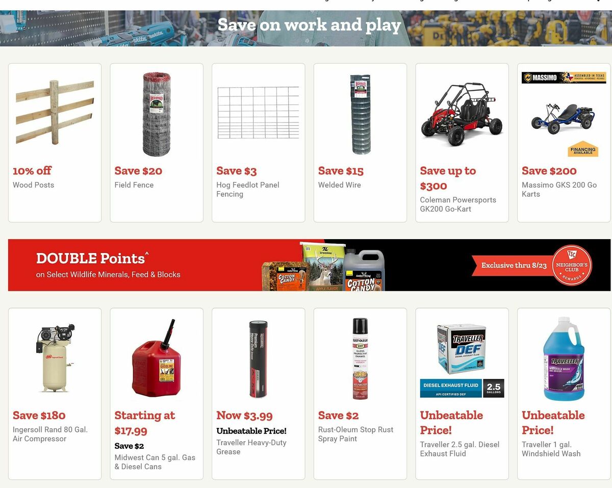 Tractor Supply Weekly Ad from July 27