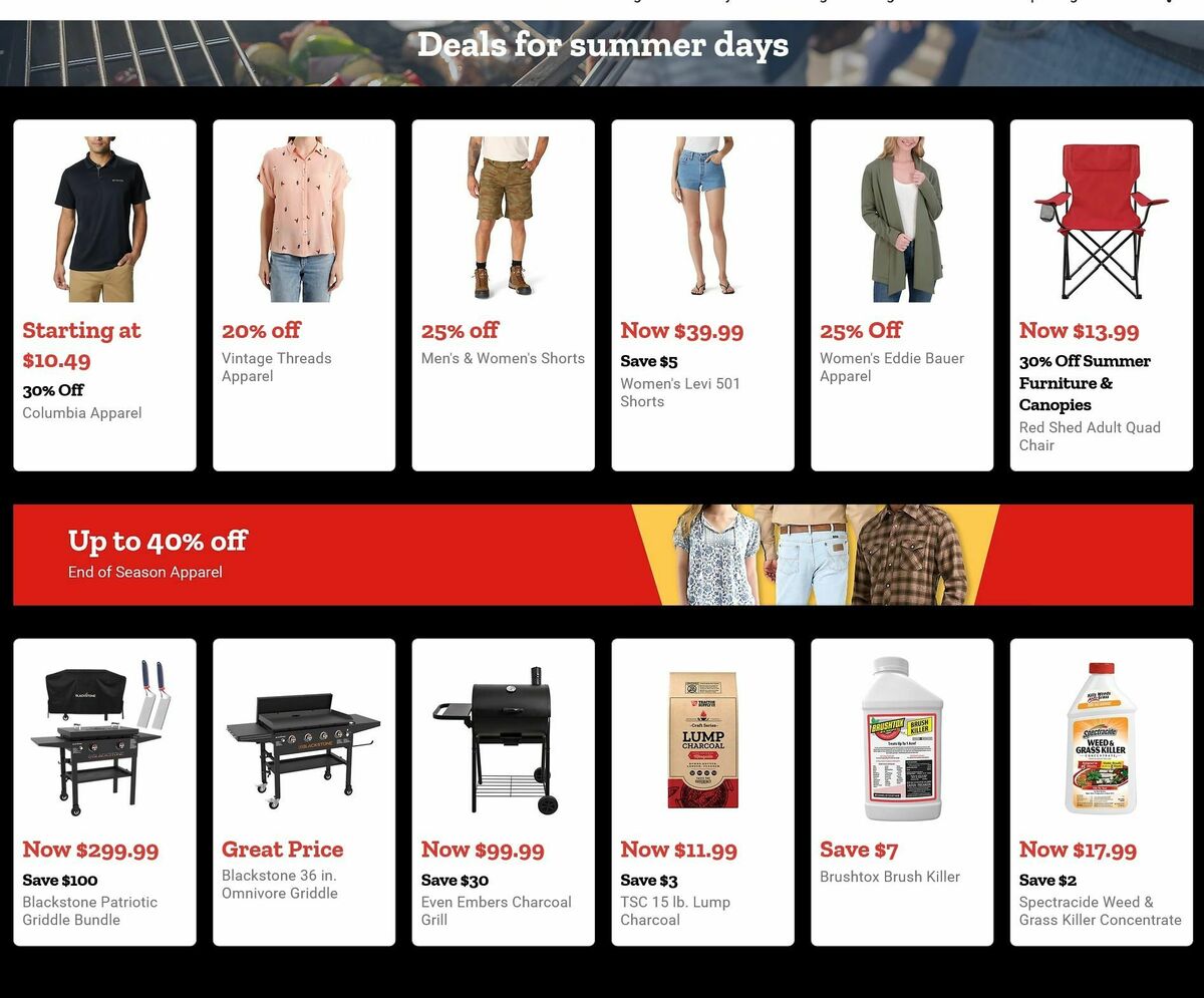 Tractor Supply Weekly Ad from July 27