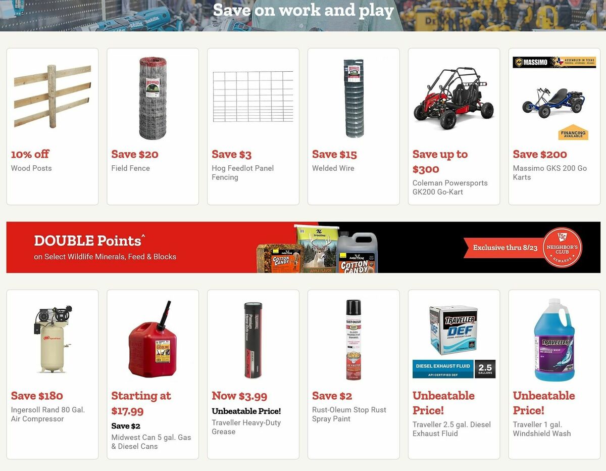 Tractor Supply Weekly Ad from July 27