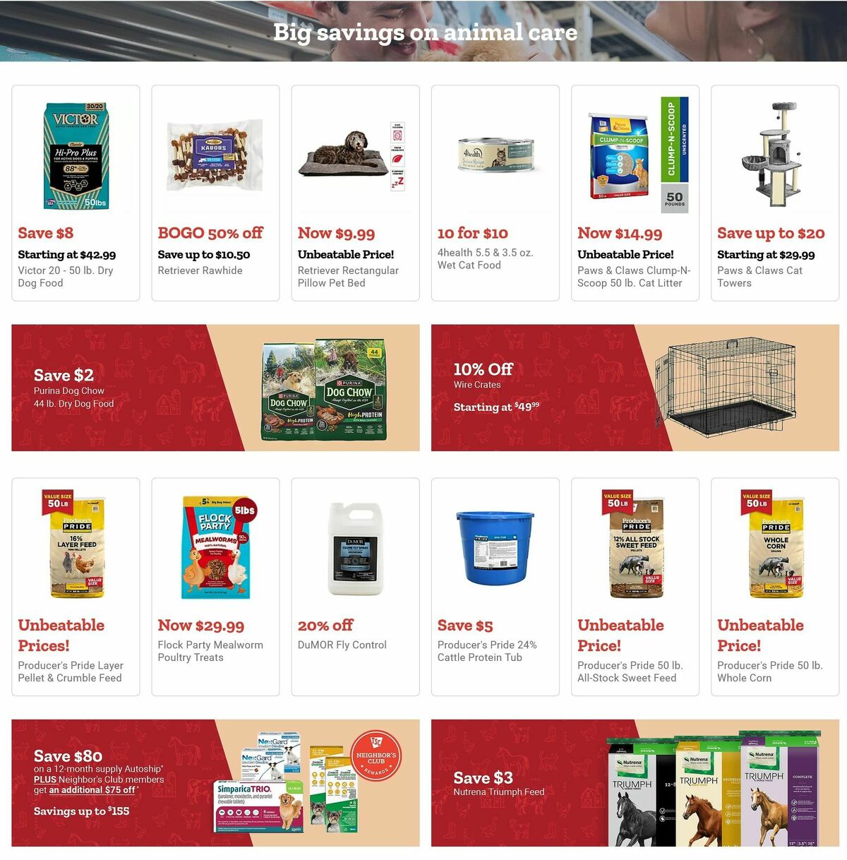 Tractor Supply Weekly Ad from August 10