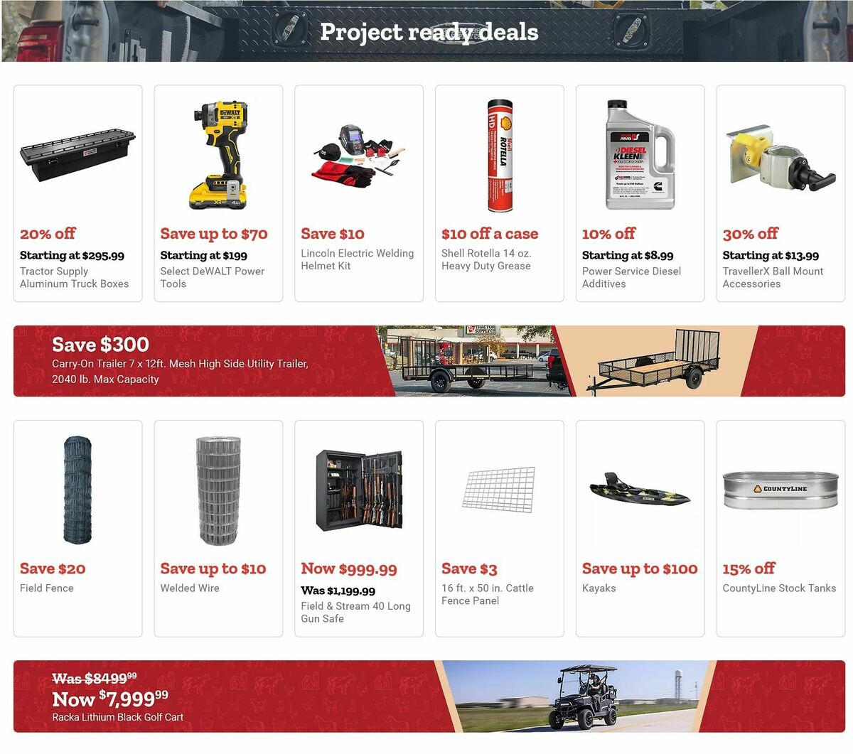 Tractor Supply Weekly Ad from August 10
