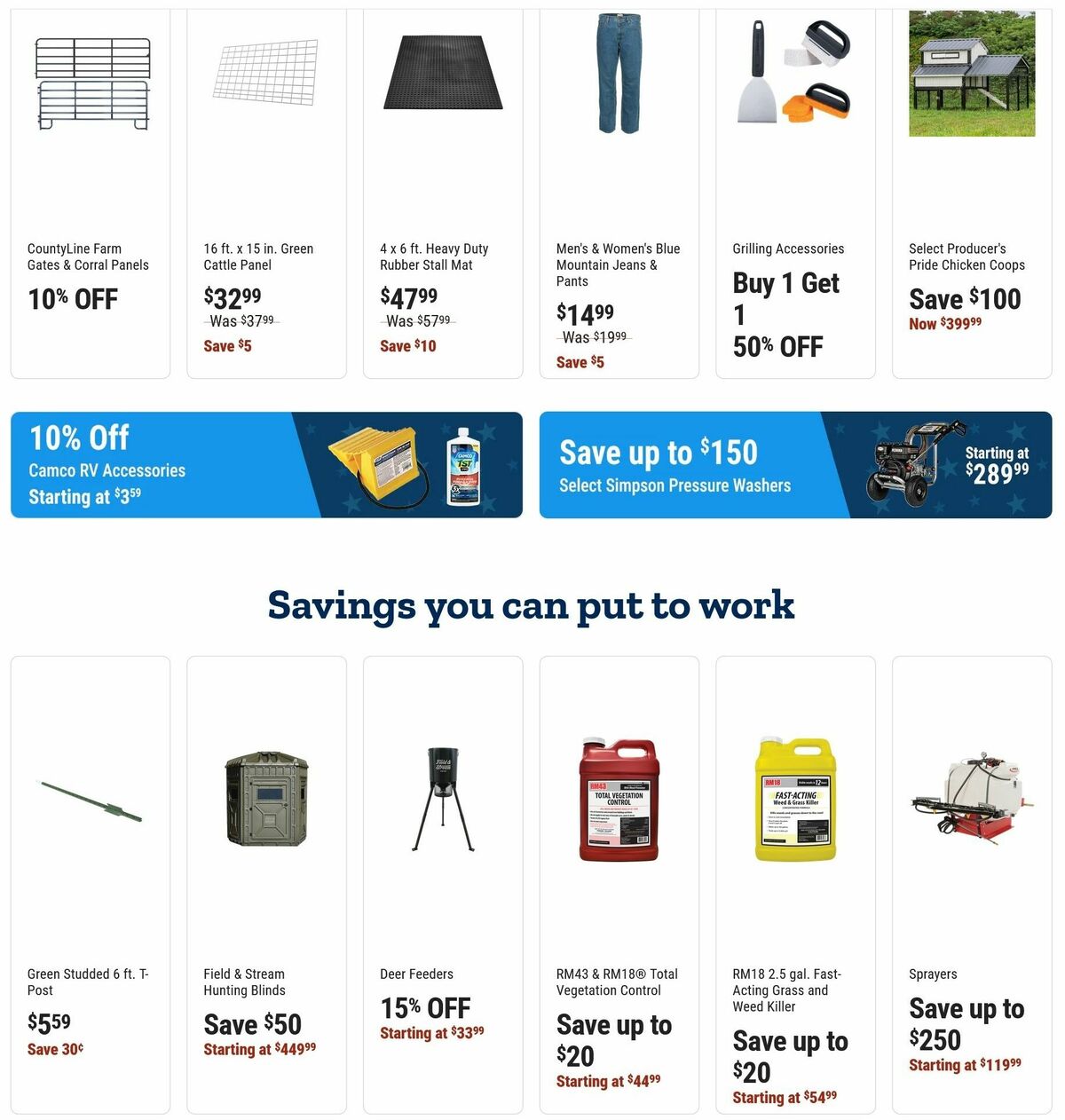 Tractor Supply Weekly Ad from August 24