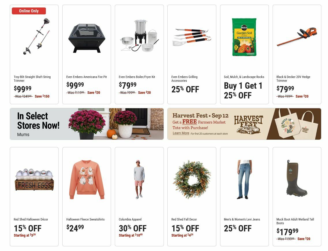 Tractor Supply Weekly Ad from September 8