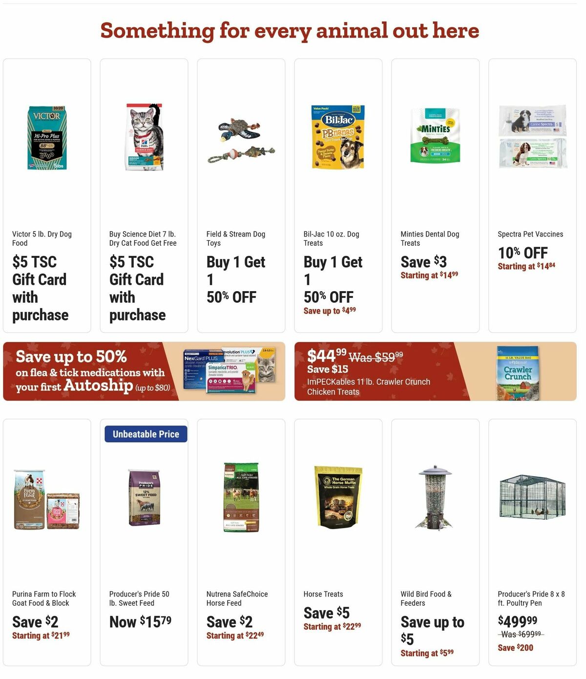 Tractor Supply Weekly Ad from September 21