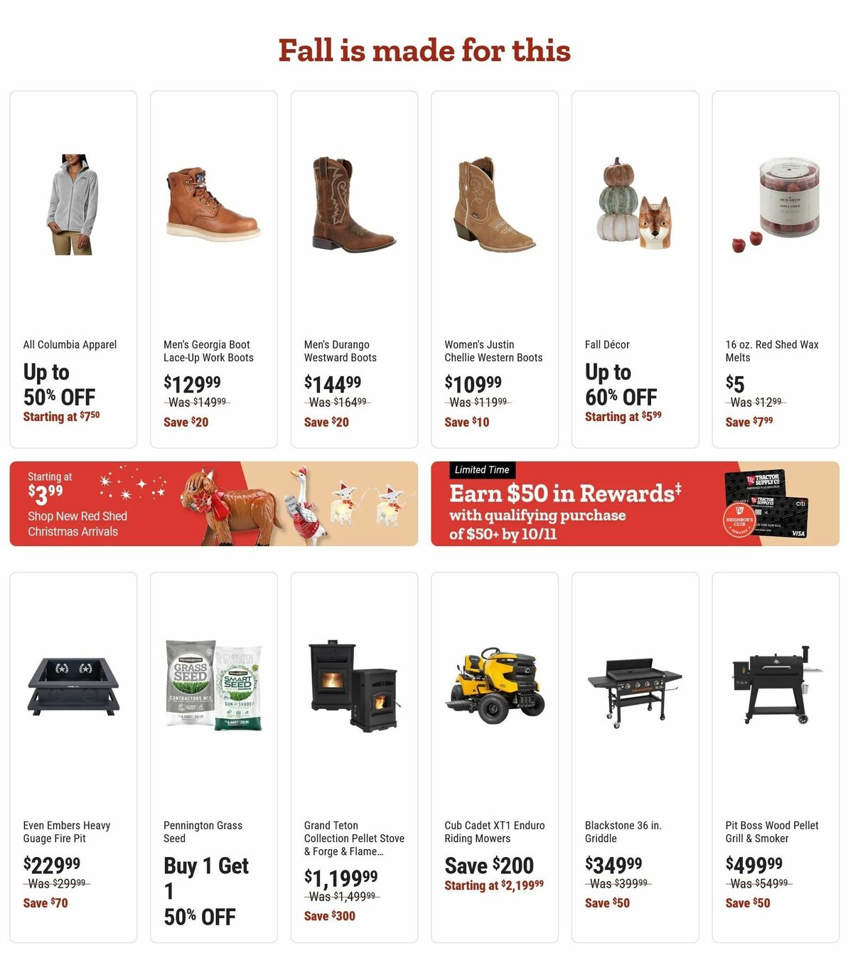 Tractor Supply Weekly Ad from September 28