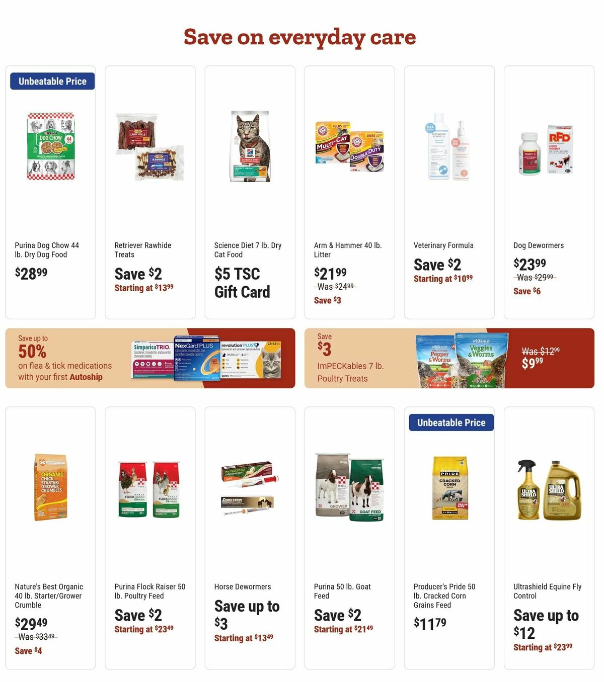 Tractor Supply Weekly Ad from September 28
