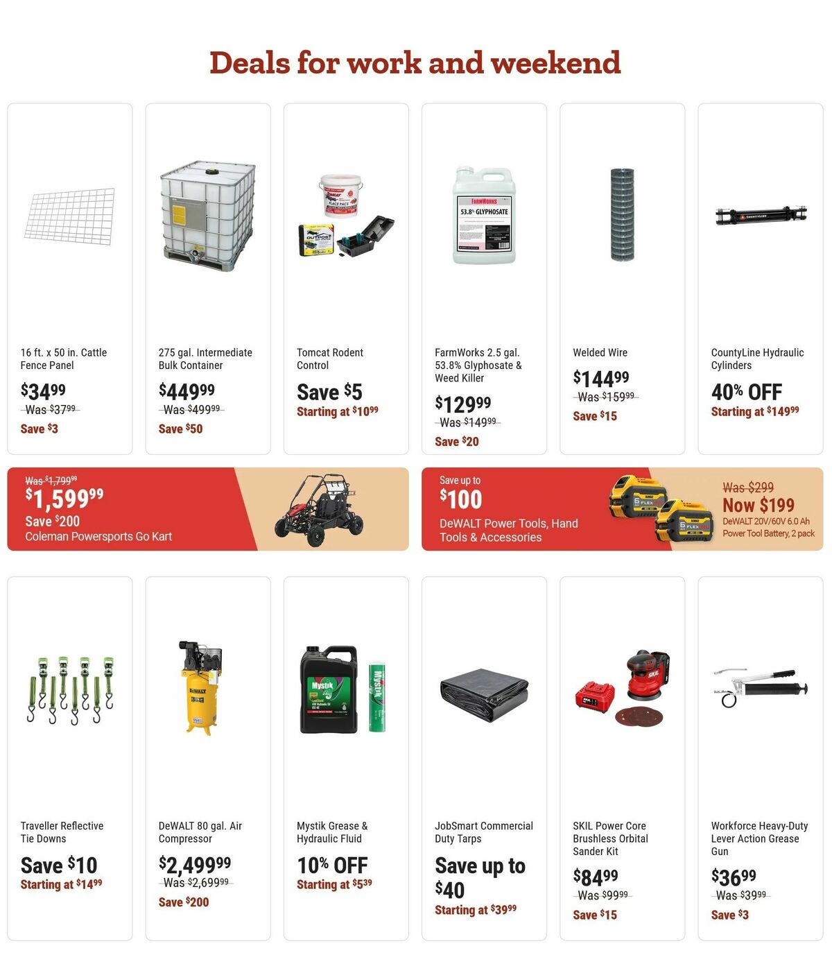 Tractor Supply Weekly Ad from September 28