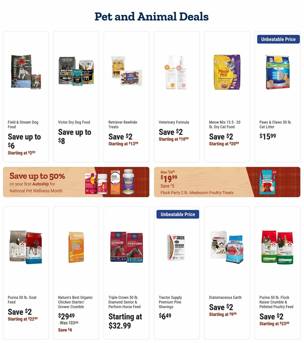 Tractor Supply Weekly Ad from October 19
