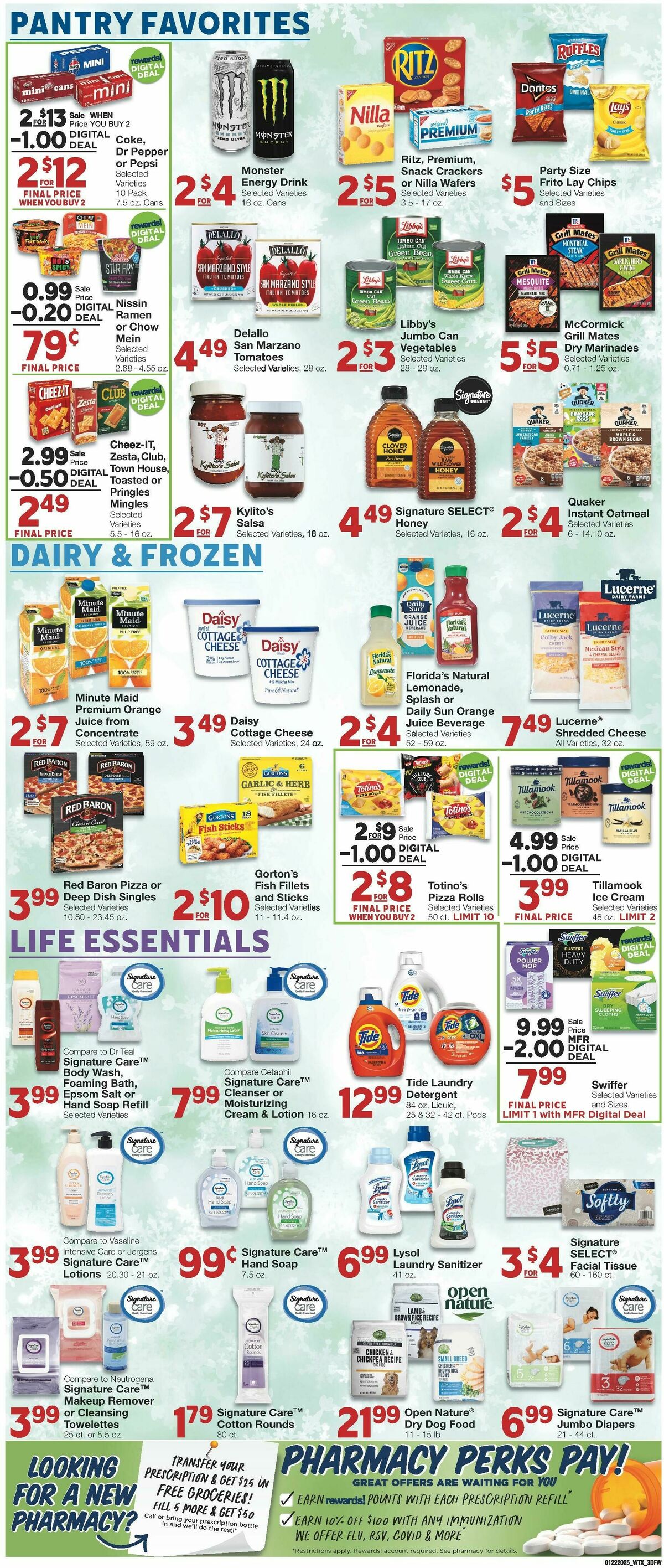 United Supermarkets Weekly Ad from January 22