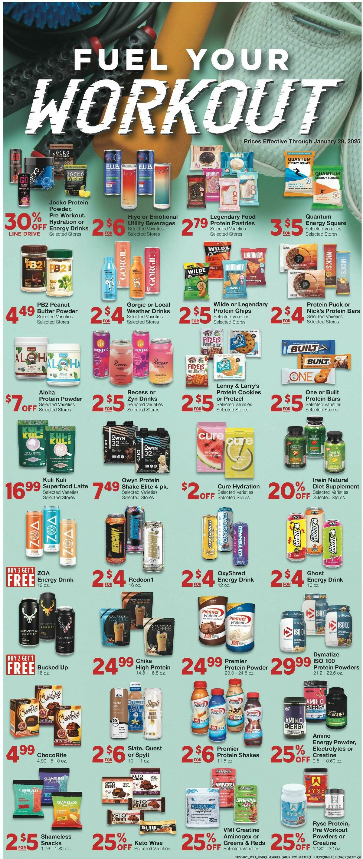 United Supermarkets Weekly Ad from January 22