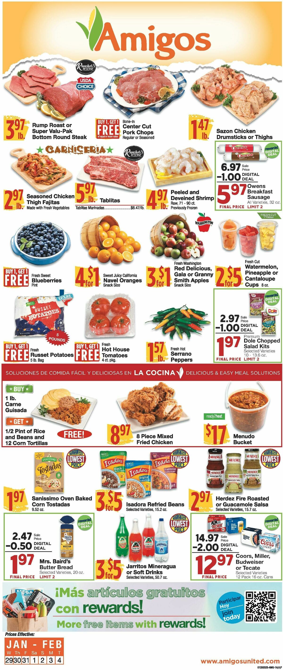 United Supermarkets Weekly Ad from January 29