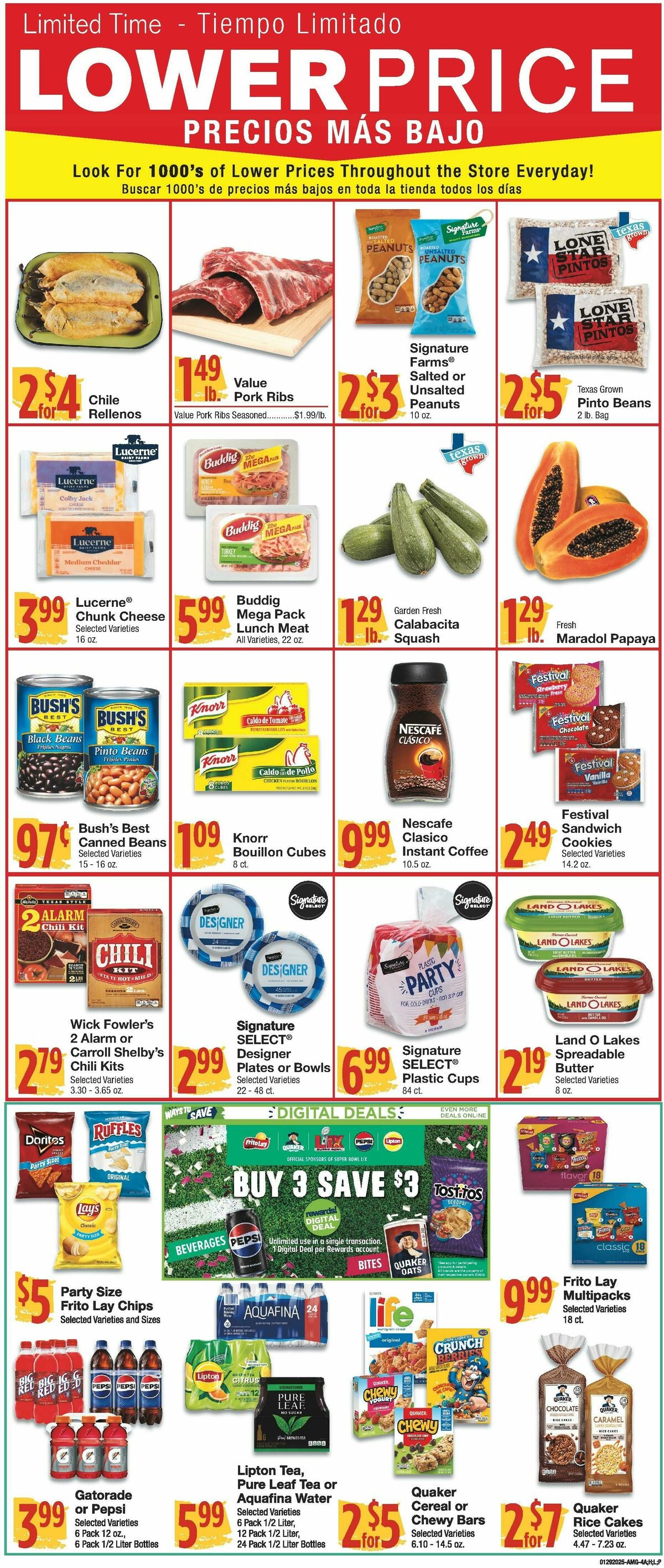 United Supermarkets Weekly Ad from January 29
