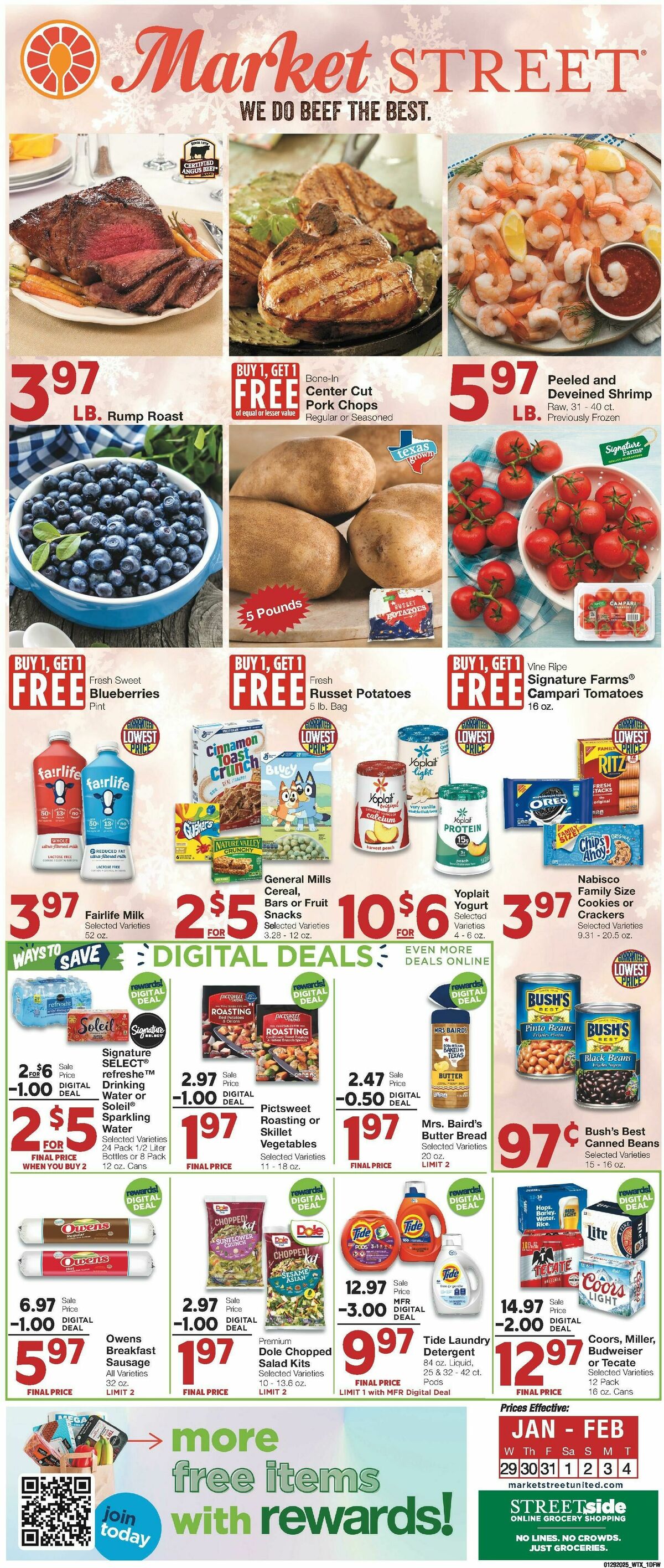 United Supermarkets Weekly Ad from January 29