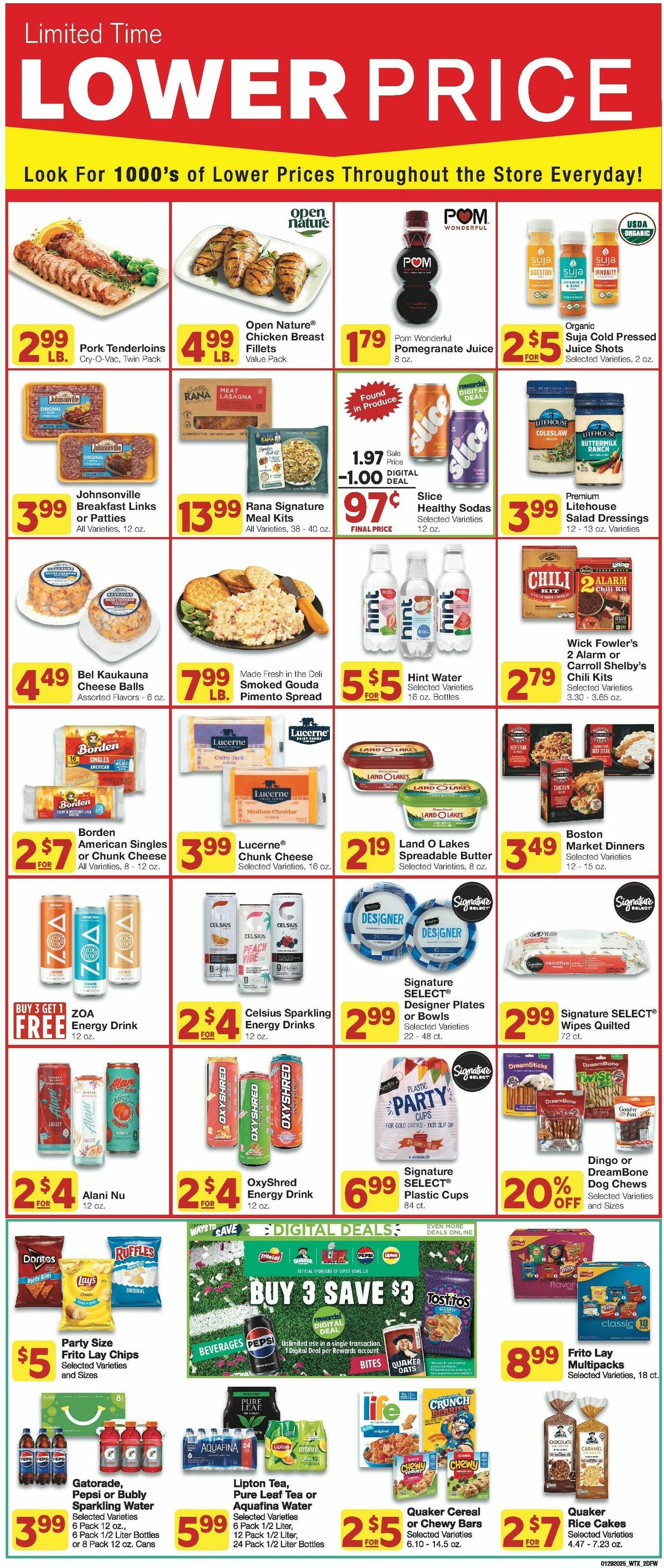 United Supermarkets Weekly Ad from January 29