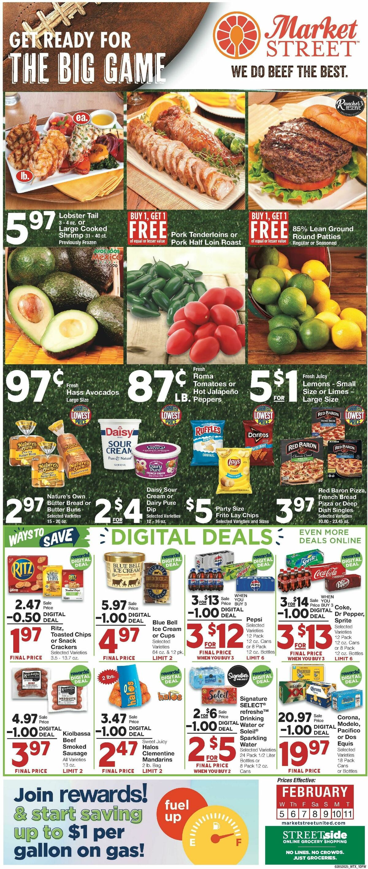 United Supermarkets Weekly Ad from February 5