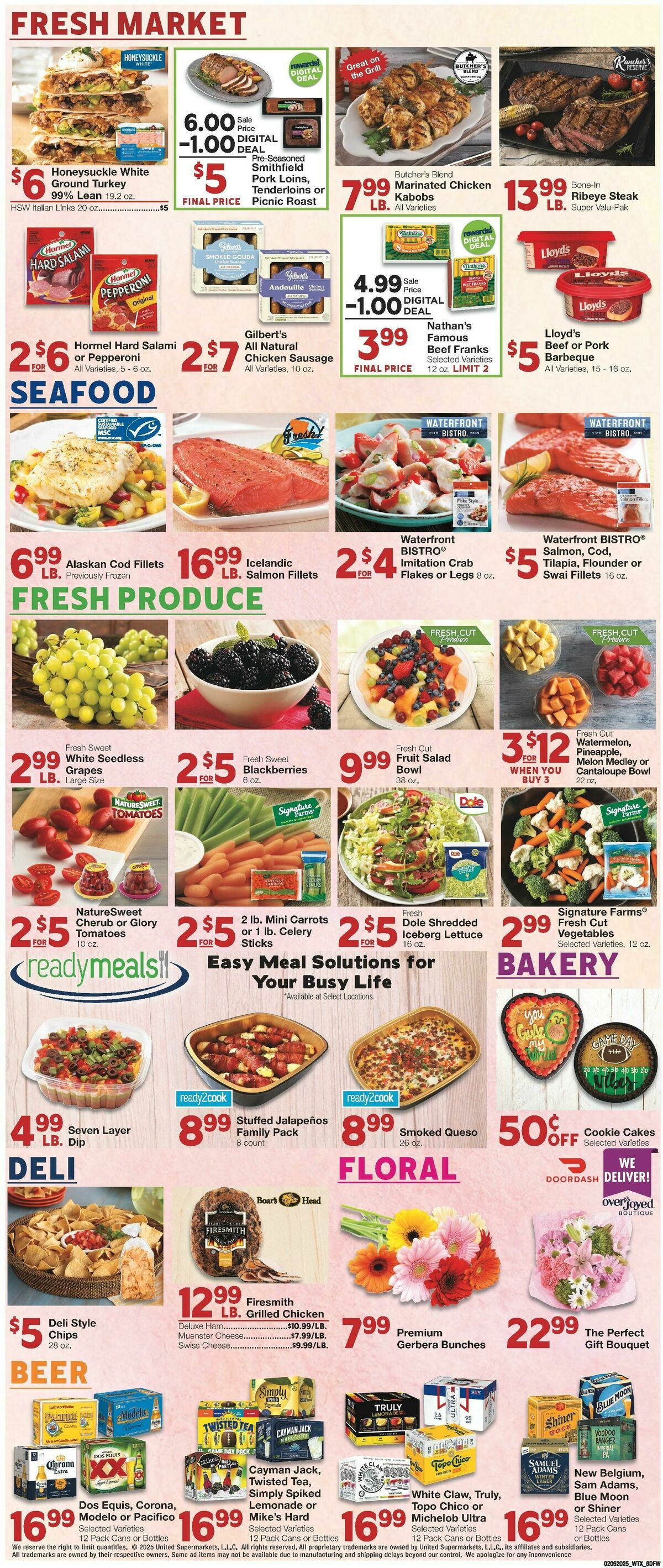 United Supermarkets Weekly Ad from February 5