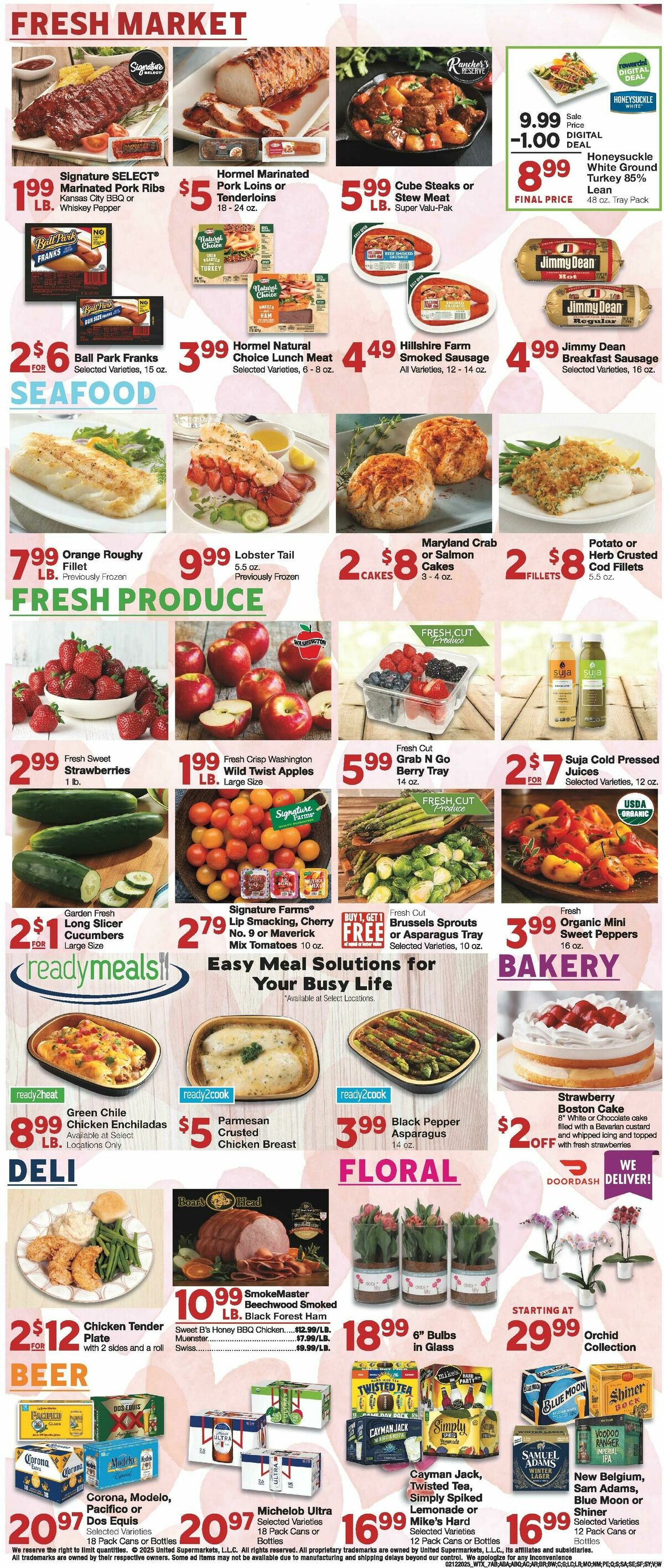 United Supermarkets Weekly Ad from February 12