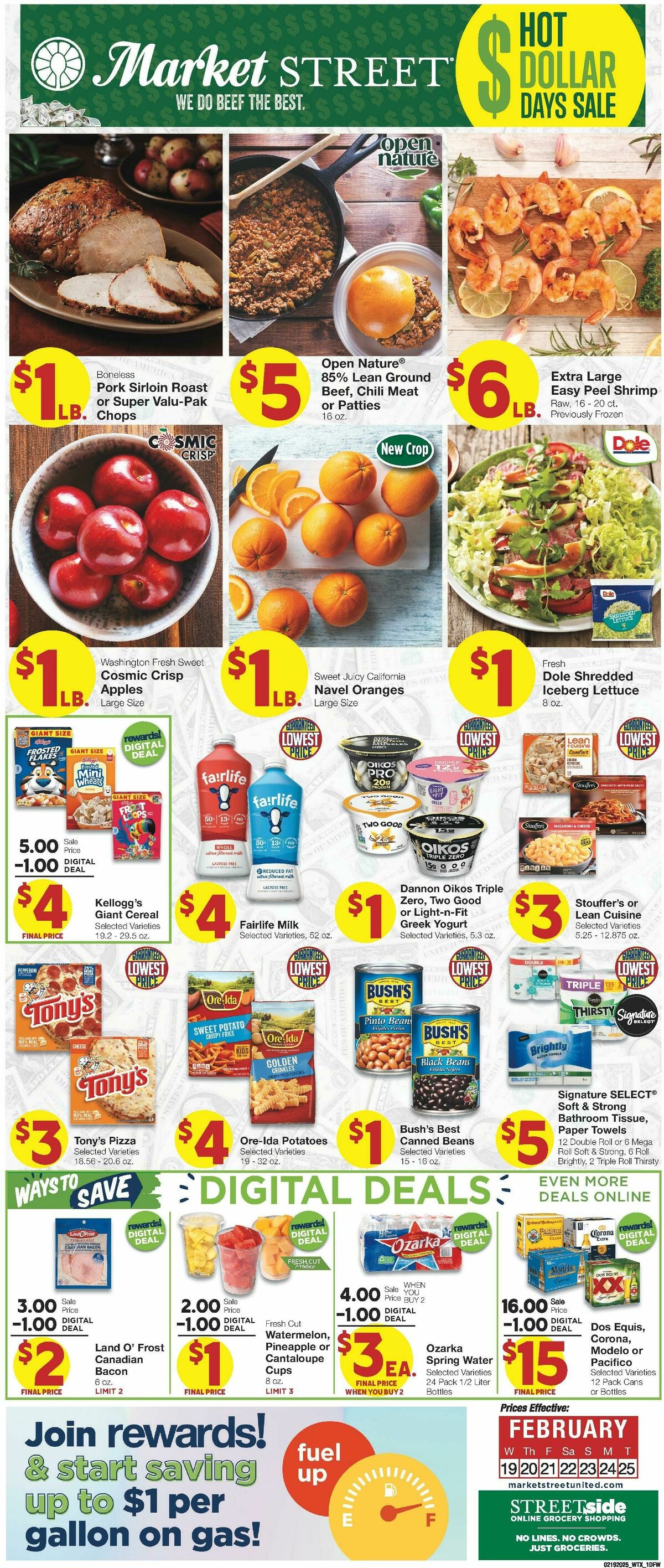 United Supermarkets Weekly Ad from February 19
