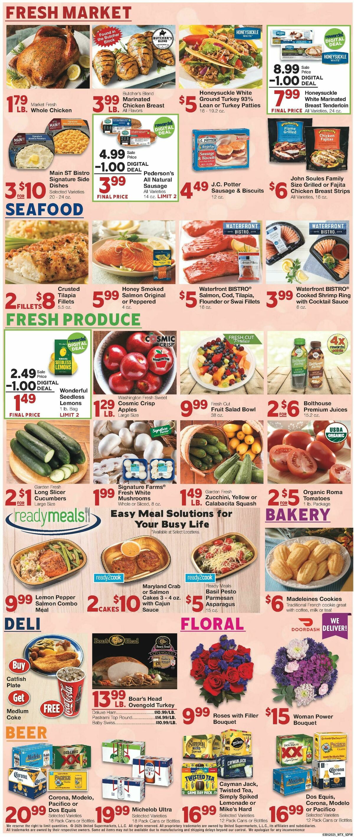 United Supermarkets Weekly Ad from March 5