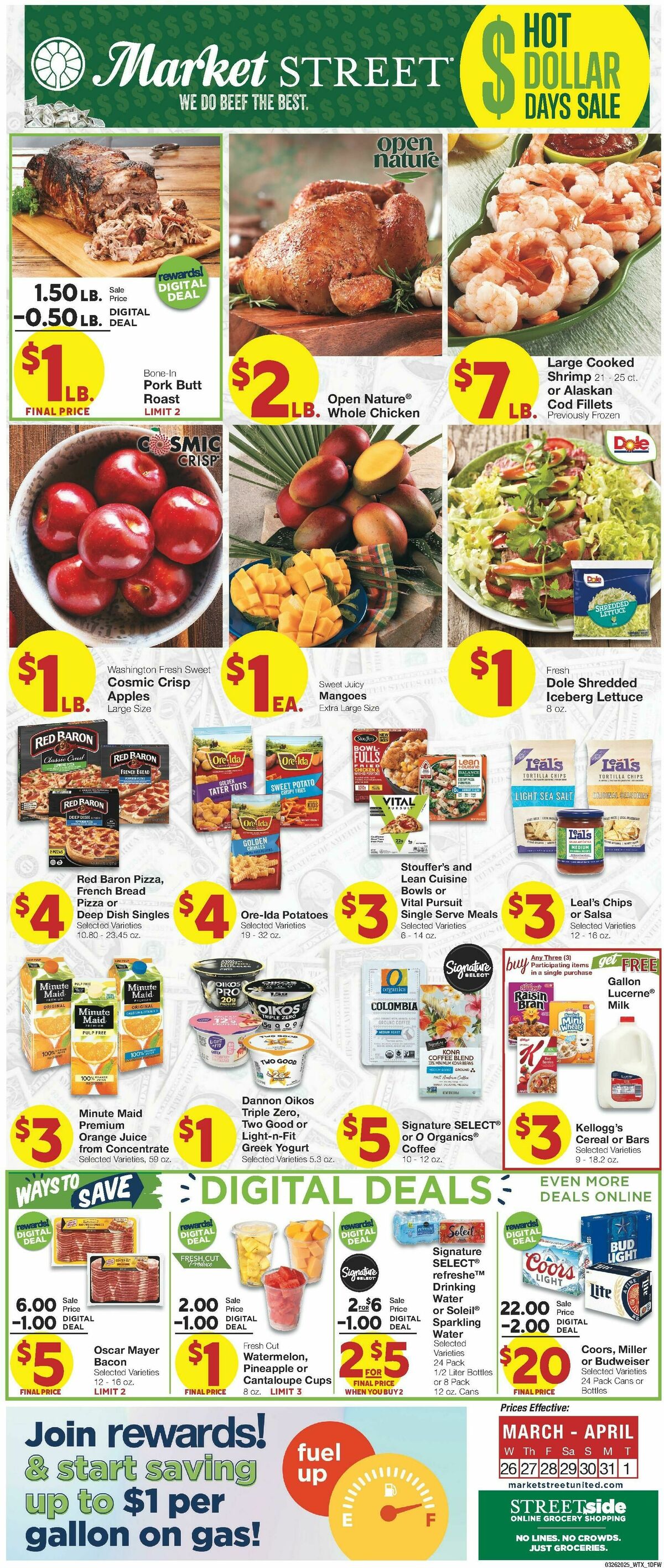 United Supermarkets Weekly Ad from March 26