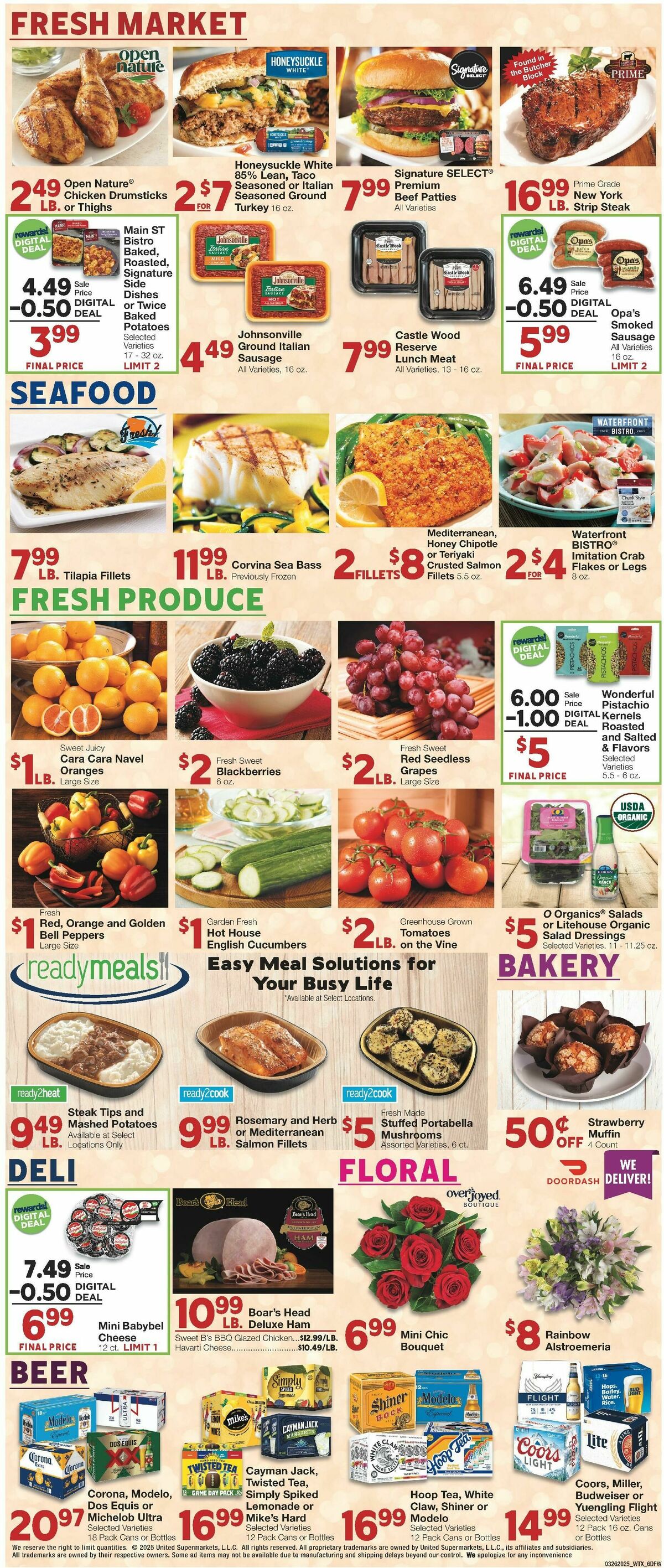 United Supermarkets Weekly Ad from March 26